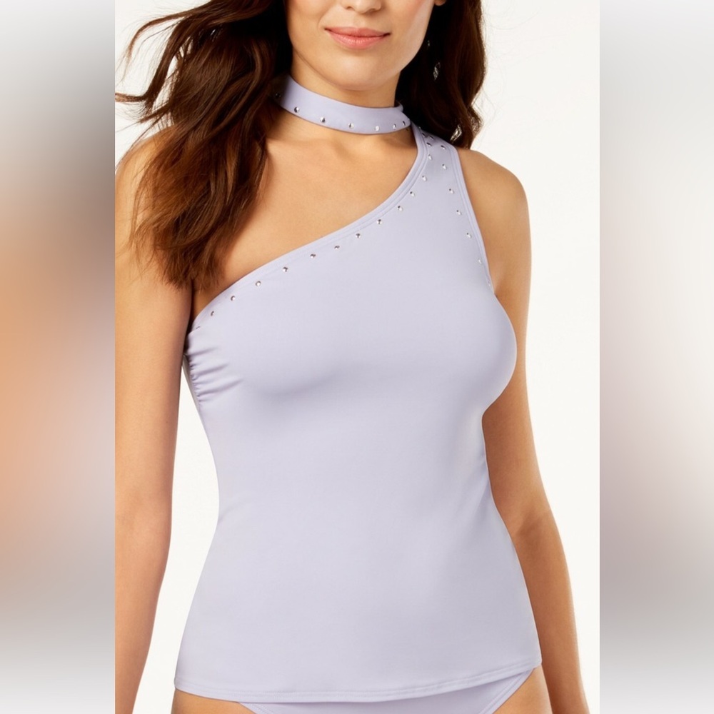MICHAEL Michael Kors Lavender Swim Top women size‎ medium